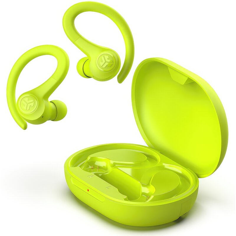 JLab GO Air Sport Dokanałowe Bluetooth 5.1 Żółty