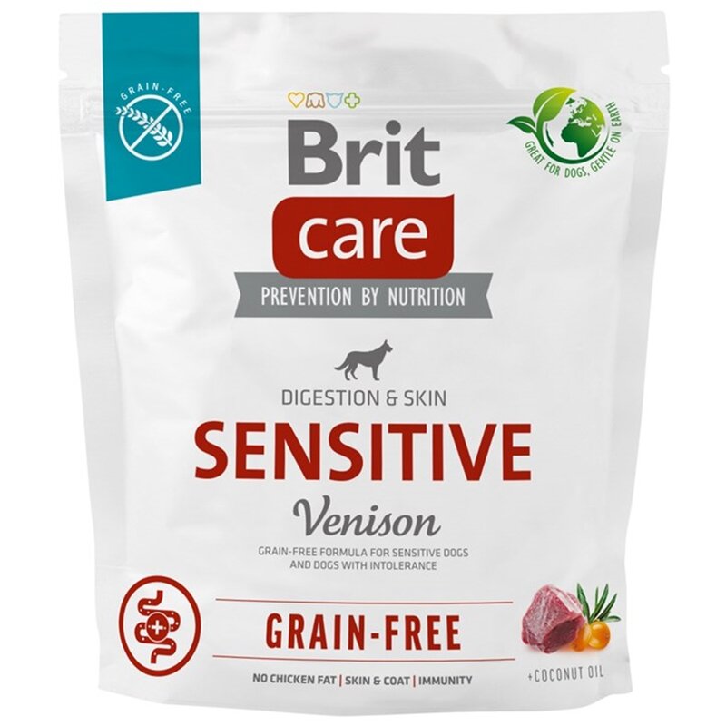 Karma dla psa BRIT Care Grain-free Sensitive Vension Dziczyzna 1 kg