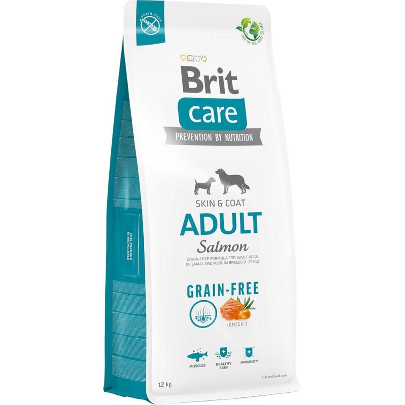 Karma dla psa BRIT Grain Free Adult Łosoś 12 kg