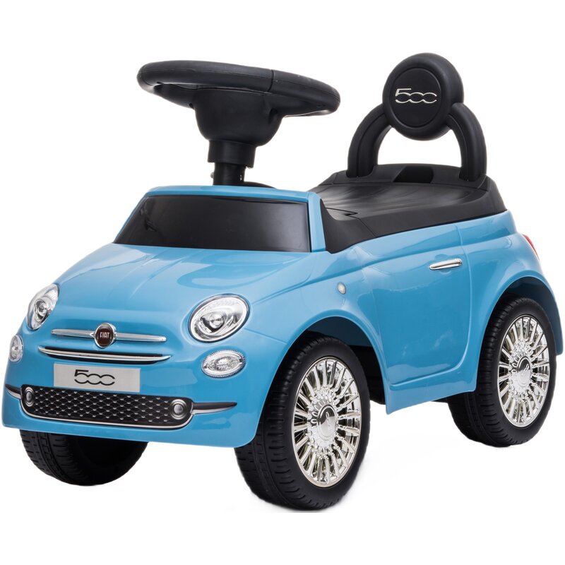 Jeździk SUN BABY Fiat 500 Niebieski