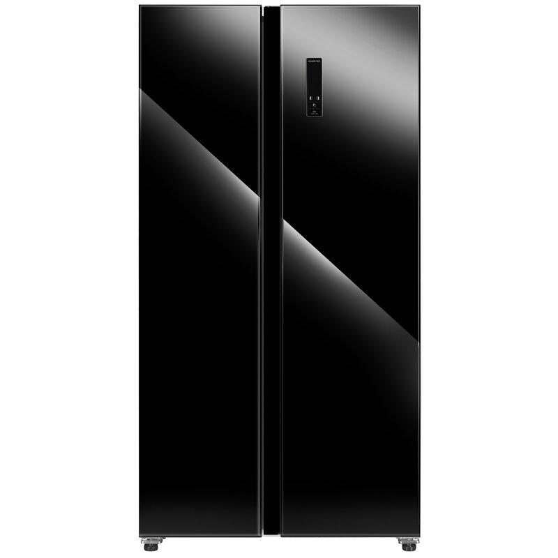MPM 427-SBS-06/NL Pełny No Frost 177cm Czarny