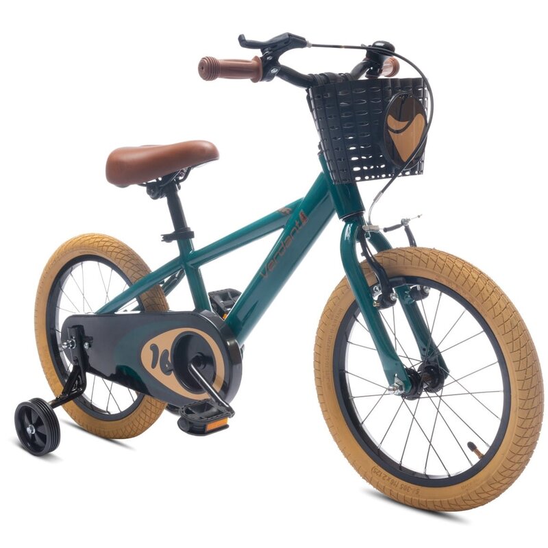 Rower dziecięcy SUN BABY Verdant Rowan 16 cali Zielony Wzrost: 100-120 cm Wiek: 4-6 lat