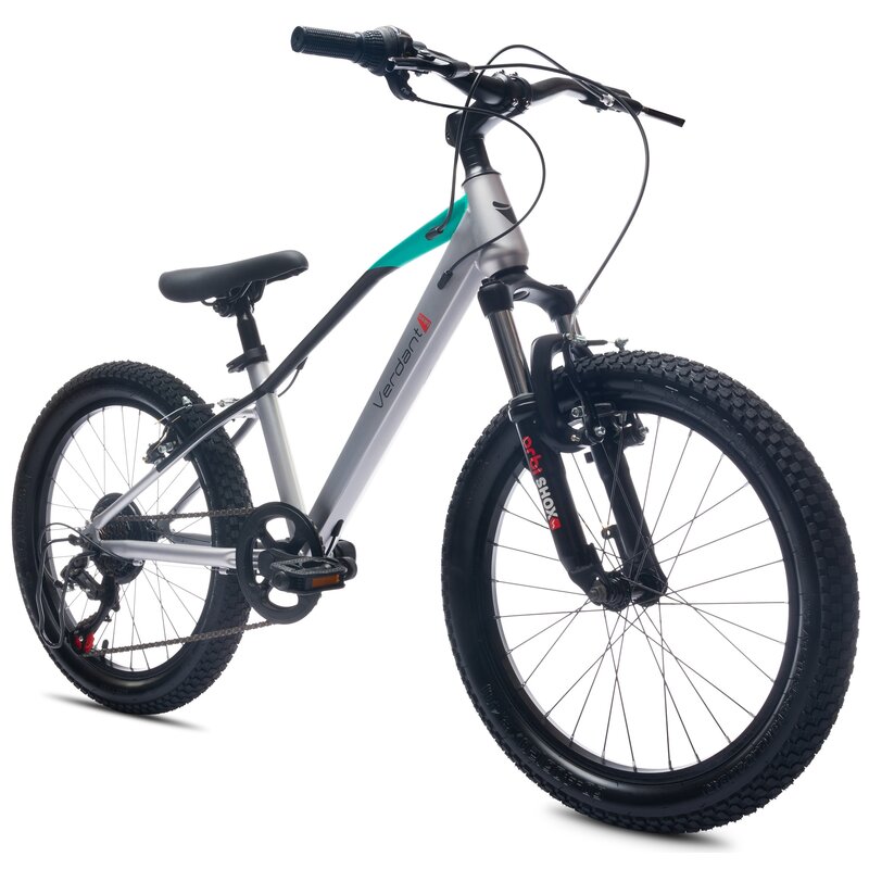 Rower dziecięcy SUN BABY Verdant 20 cali Srebrno-turkusowy Wzrost: 115-135 cm Wiek: 5-8 lat