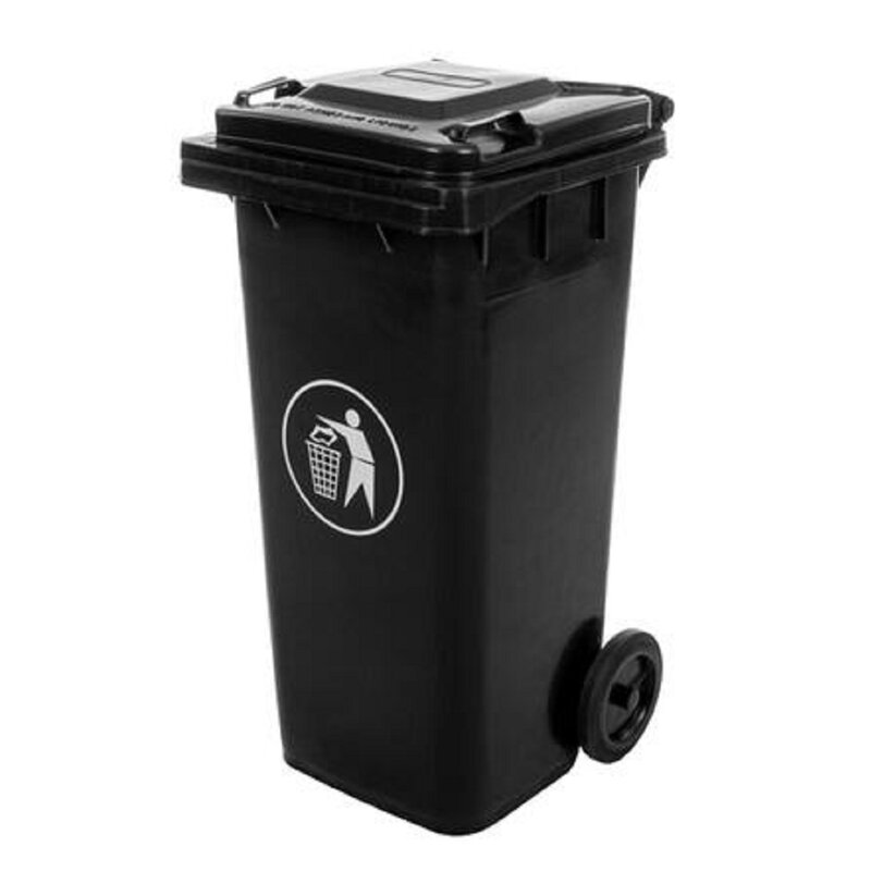 Pojemnik gospodarczy MIRPOL GT-120A 120 L Czarny