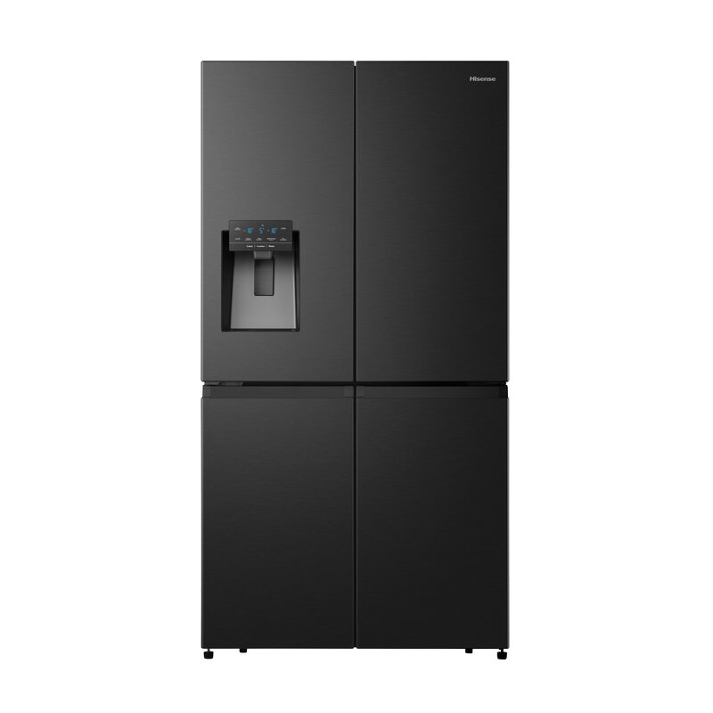 Lodówka HISENSE RQ760N4BFF No frost Side by side Kostkarka 178.5cm Czarna