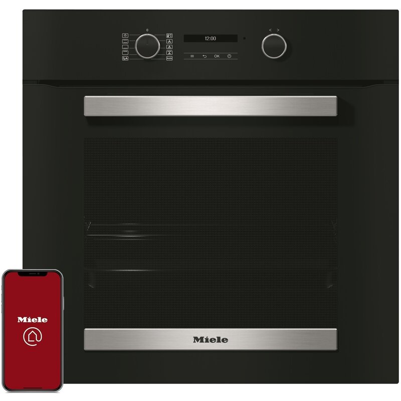 Miele Active H 2465 B Termoobieg AirFry Zdalne sterowanie Czarny