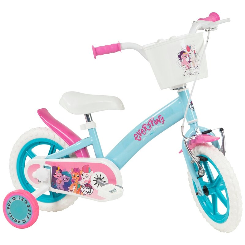Rower dziecięcy TOIMSA My Little Pony 12 cali Błękitny Wzrost: 85-100 cm Wiek: 3-5 lat