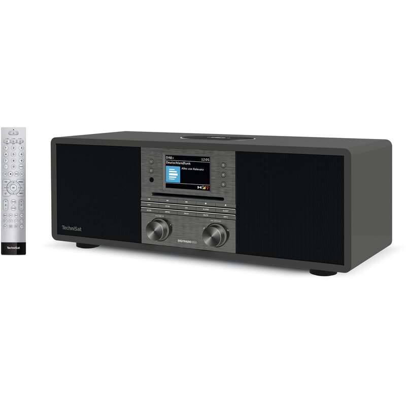 TechniSat DigitRadio 650 Radio FM DAB+ Internetowe Bluetooth Czarny
