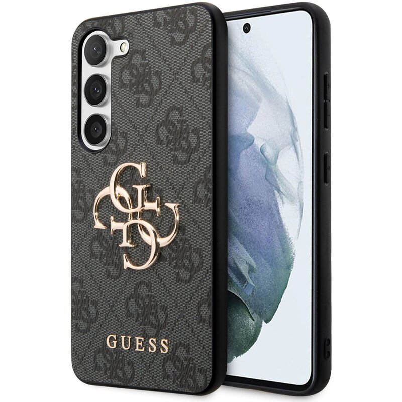 Etui GUESS Hard Case 4G Big Metal Logo do Samsung Galaxy S23 Szary