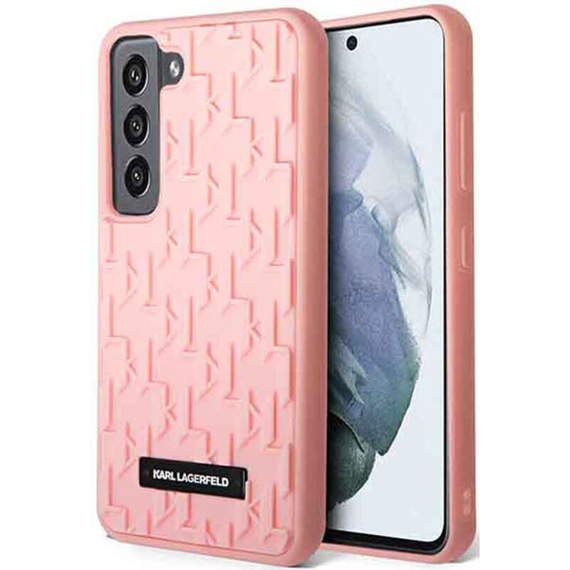 Etui KARL LAGERFELD 3D Monogram do Samsung Galaxy S23 Różowy