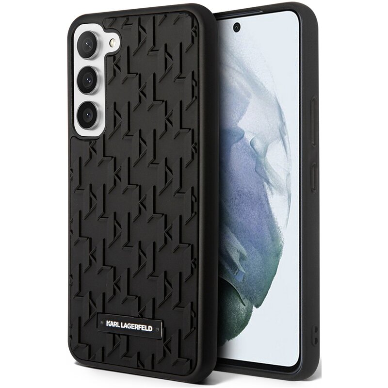 Etui KARL LAGERFELD 3D Monogram do Samsung Galaxy S23 Czarny