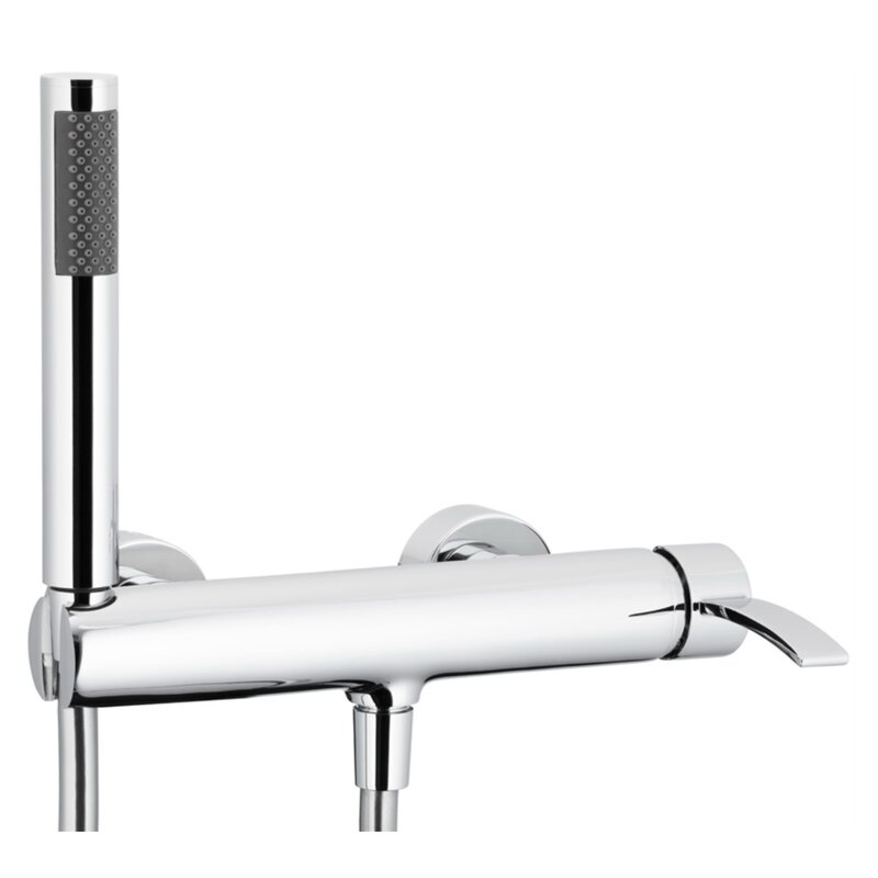 Bateria natryskowa KFA ARMATURA Malachit 4406-510-00 Chrom
