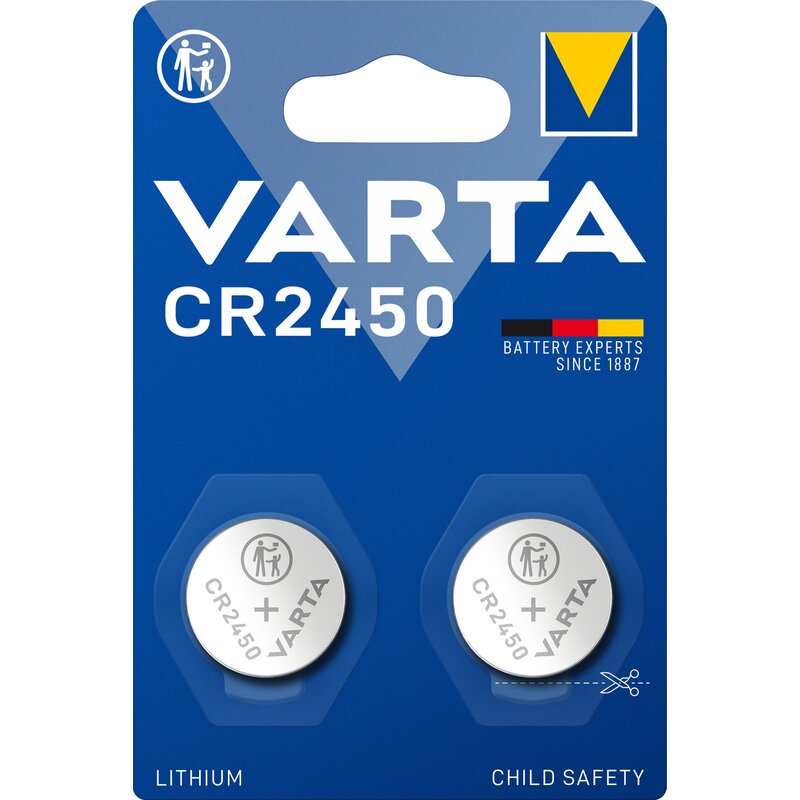 Baterie CR2450 VARTA (2 szt.)