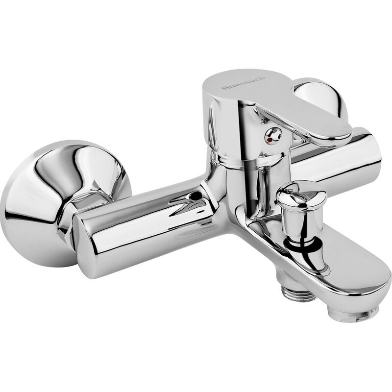 Bateria wannowa natynkowa KFA ARMATURA Granat 5524-010-0 Chrom