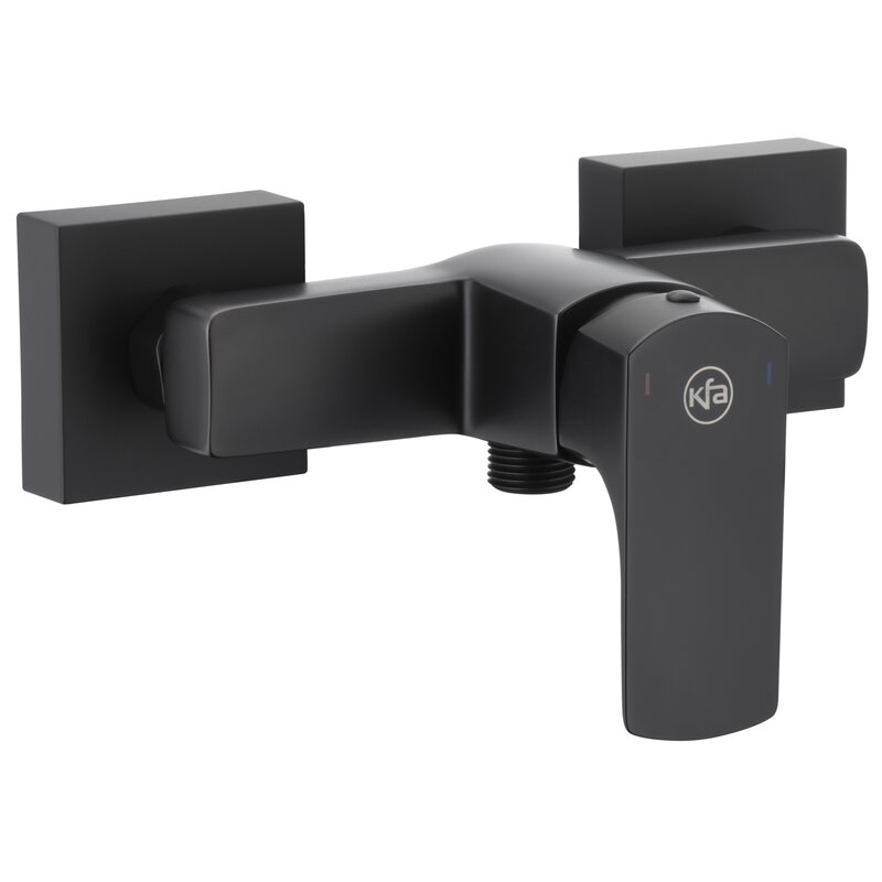 Bateria natryskowa KFA ARMATURA Mokait 5536-010-81 Czarny