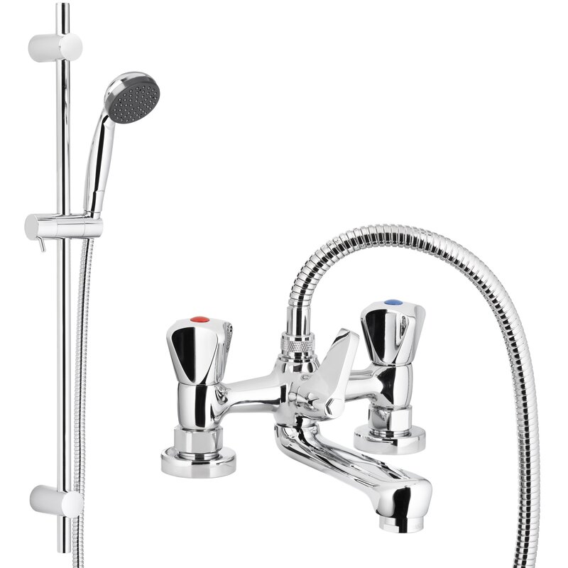 Bateria wannowa stojąca KFA ARMATURA Standard 305-312-00 Chrom