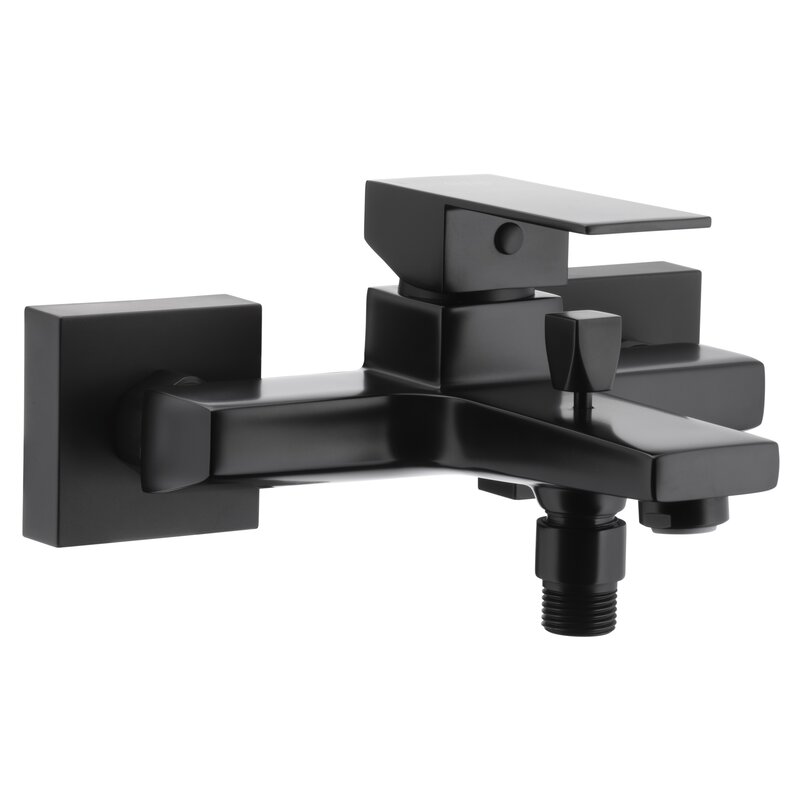 Bateria wannowa natynkowa KFA ARMATURA Logon 5134-010-81 Czarny