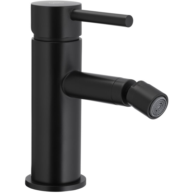 Bateria bidetowa KFA ARMATURA Moza 5037-015-81 Czarny