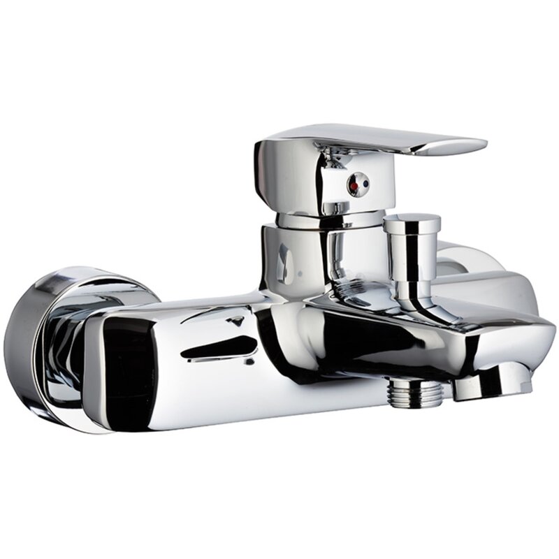 Bateria wannowa natynkowa KFA ARMATURA Aquamaryn 4614-010-00 Chrom