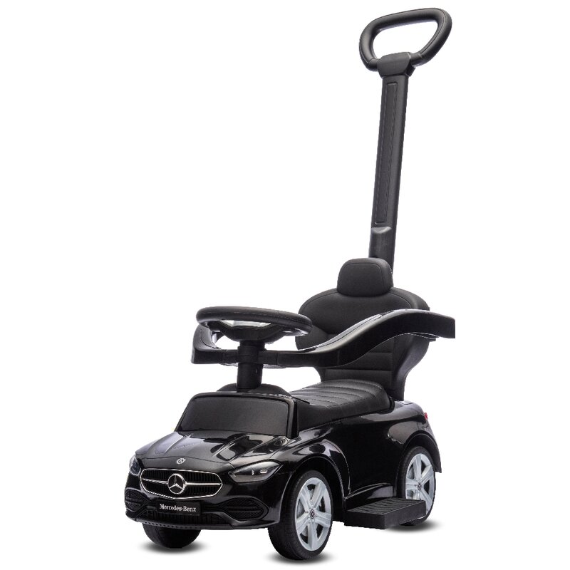 Jeździk SUN BABY Mercedes C-Class J05.040.0.4 Czarny rączka