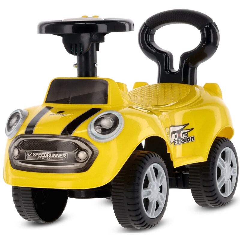 Jeździk SUN BABY Go Go Fassion Żółty