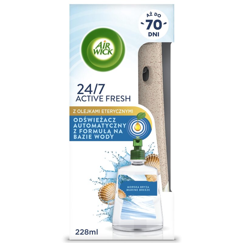 Odświeżacz powietrza AIR WICK Active Fresh Morska Bryza 228 ml