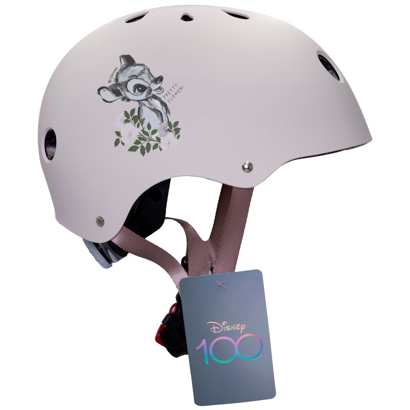Kask DISNEY Bambi D100 Różowy dla Dzieci (rozmiar M)