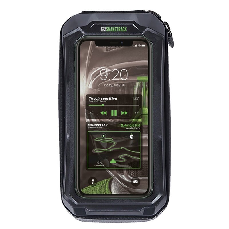 Torba rowerowa na kierownicę FOREVER Snake Track ST02 Czarny