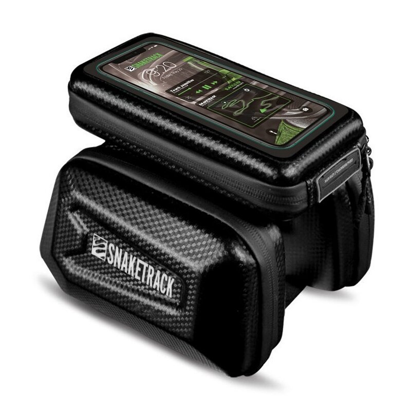 Torba rowerowa na ramę FOREVER Snake Track ST04 Czarny