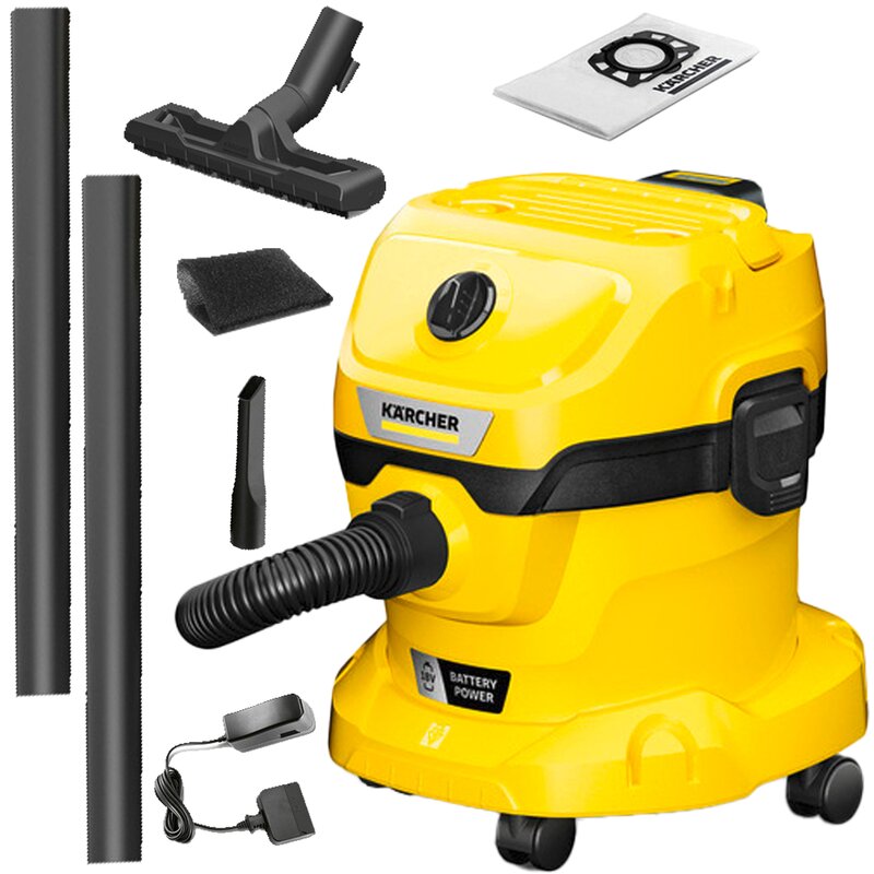 Karcher WD 2-18 V Battery Set V-12/18 1.628-501.0 225W