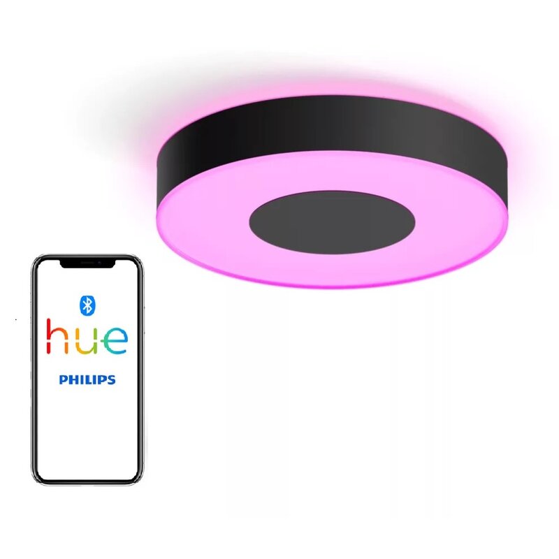 Philips Hue White and Colour Ambiance Xamento M Czarny