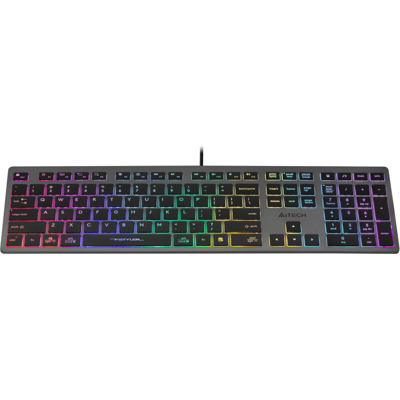 Klawiatura A4TECH Fstyler FX60H Neon Backlit