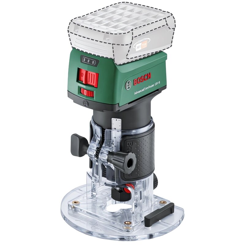 Bosch AdvancedTrimRouter 18V-8 06039D5000