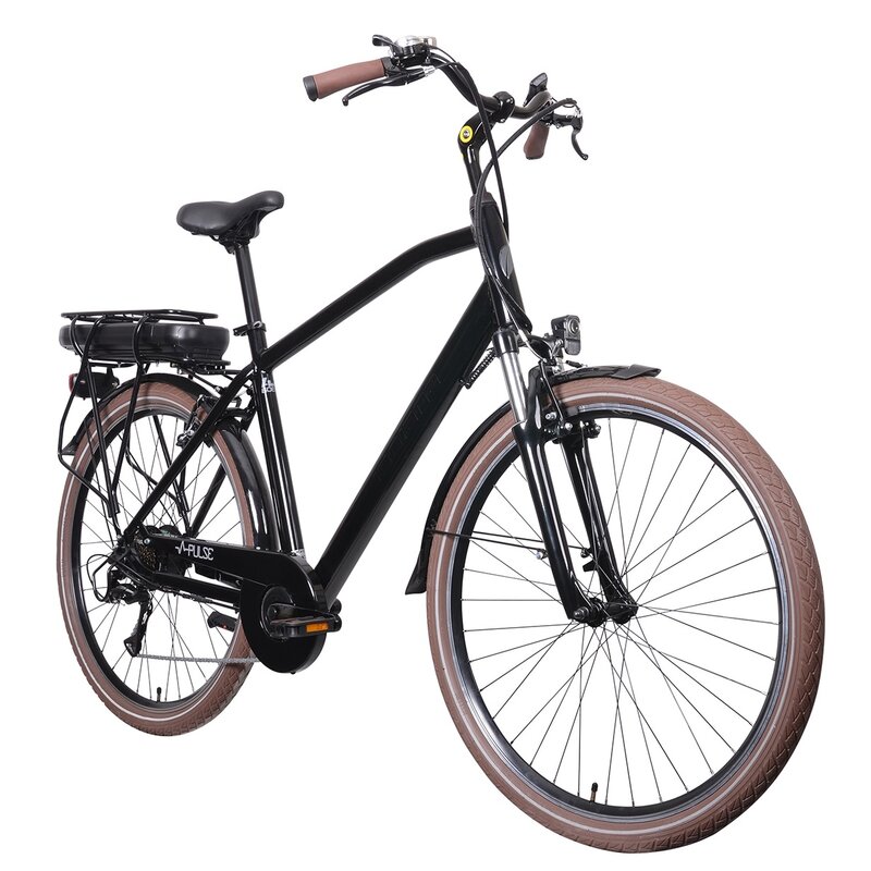 Rower elektryczny INDIANA Pulse M20 28 cali Czarny