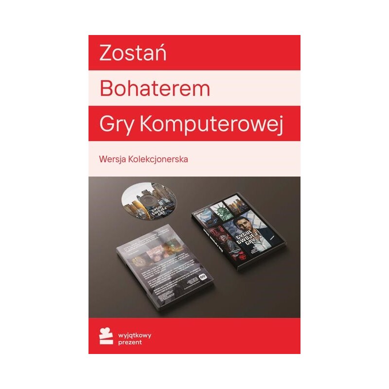 Karta podarunkowa WYJĄTKOWY PREZENT Zostań bohaterem gry komputerowej - Edycja Kolekcojnerska