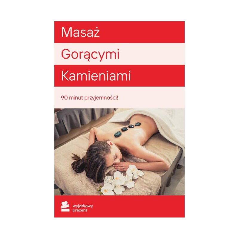 Karta podarunkowa WYJĄTKOWY PREZENT Masaż Gorącymi Kamieniami Pakiet-Multicity