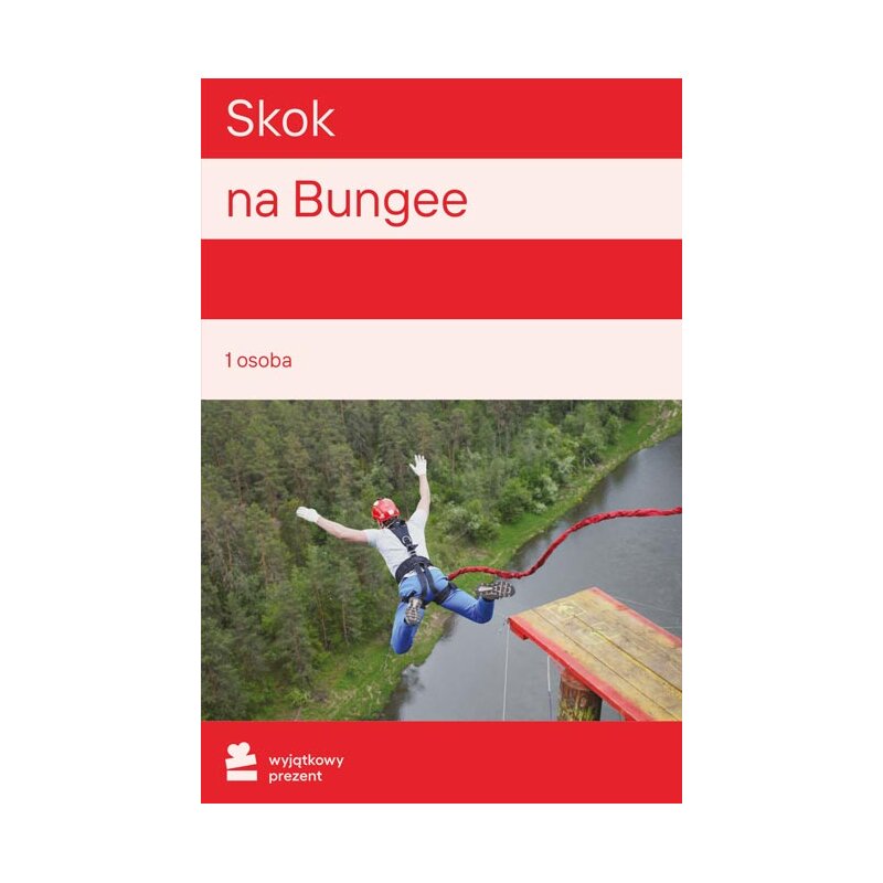 Karta podarunkowa WYJĄTKOWY PREZENT Skok na Bungee