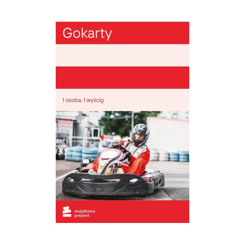 Karta podarunkowa WYJĄTKOWY PREZENT Gokarty