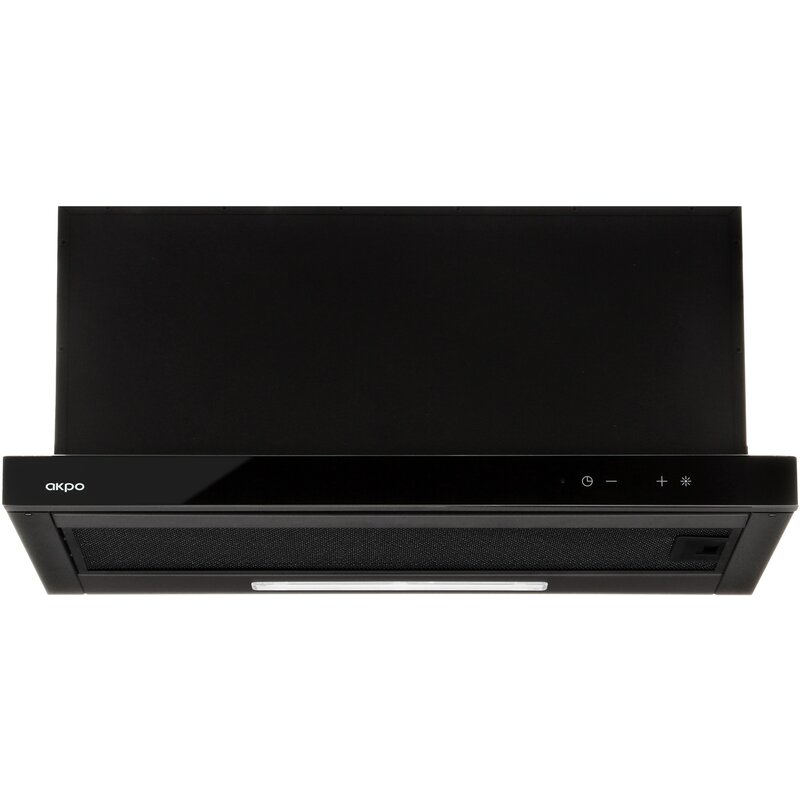 Okap AKPO WK-7 Light Glass Touch 50 Czarne szkło