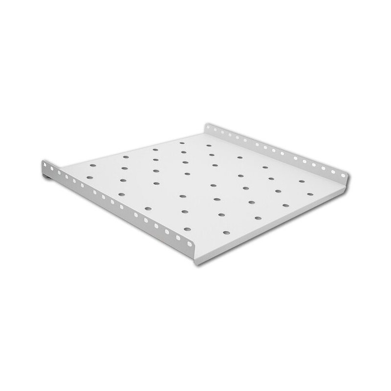 Półka QOLTEC 54503 19" 1U Szary