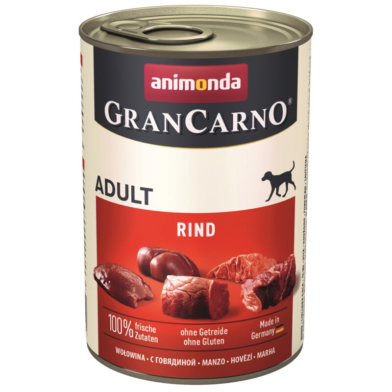 Karma dla psa ANIMONDA GranCarno Wołowina 6 x 400 g