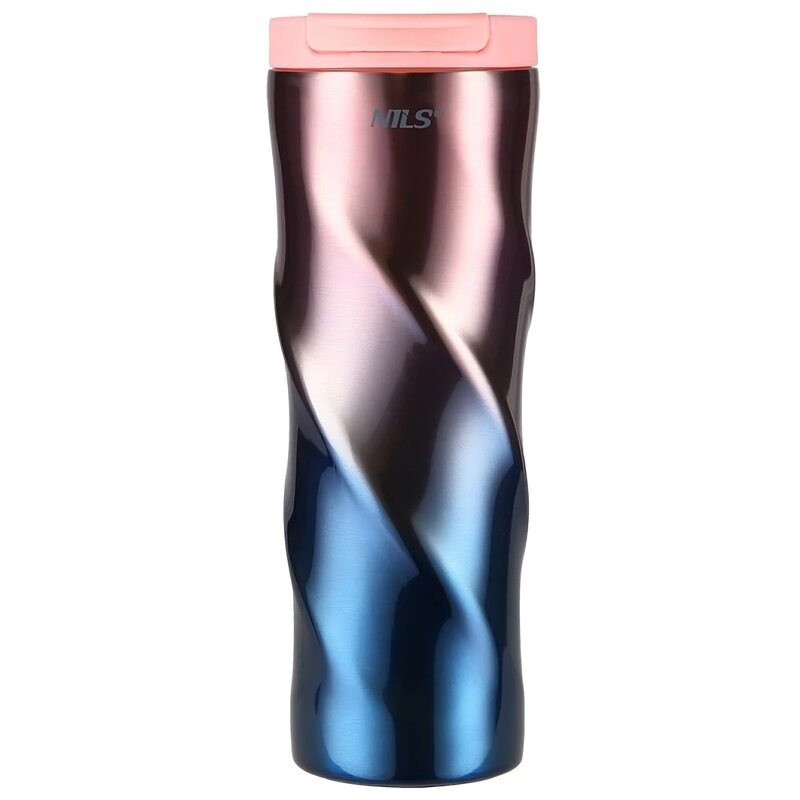 Kubek termiczny NILS NCB22 Różowy 500 ml