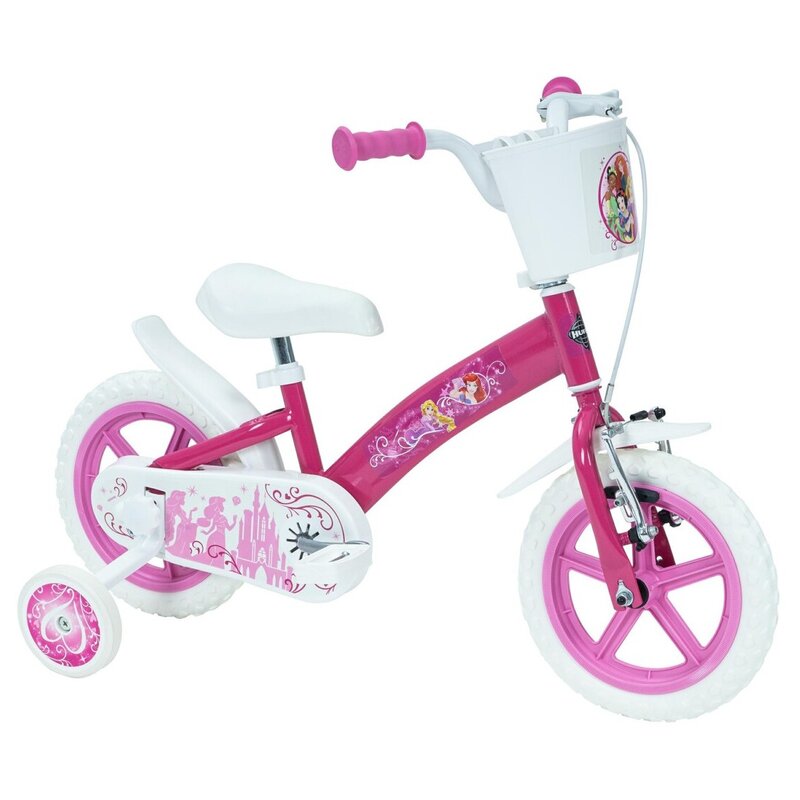 Rower dziecięcy HUFFY Disney Princess 12 cali Różowy Wzrost: 85-100 cm Wiek: 2-3 lat