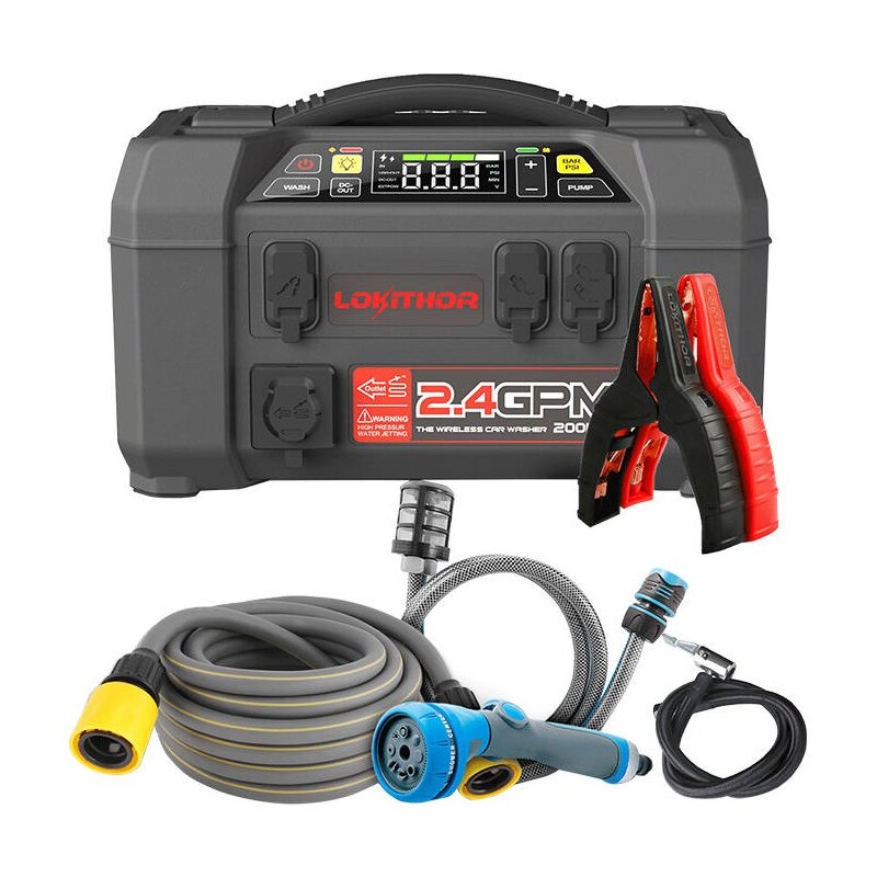 Urządzenie rozruchowe LOKITHOR Jump starter AW401 5w1 20000 mAh Czarny