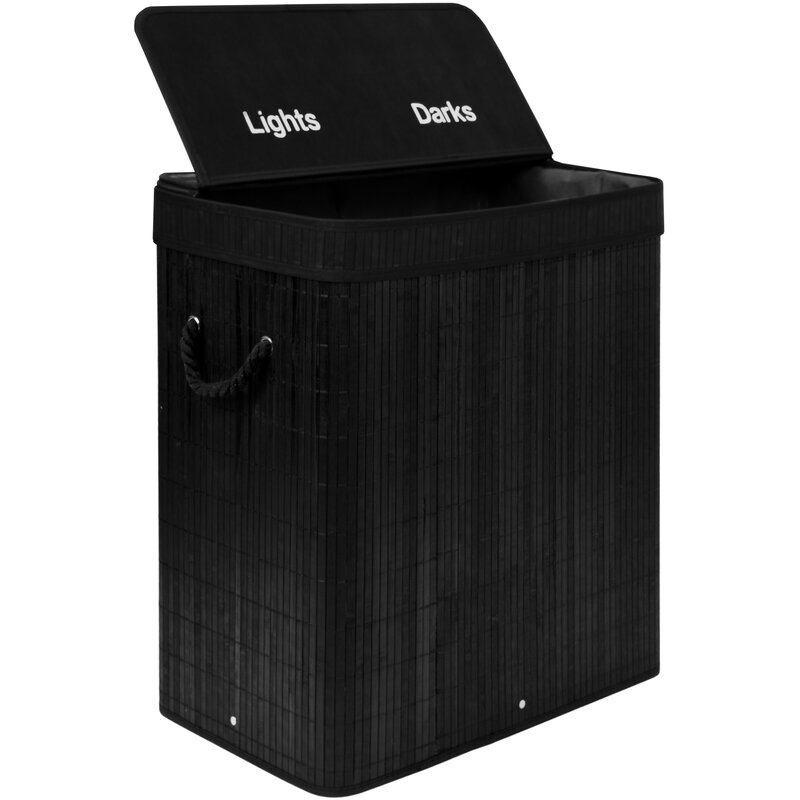 Kosz na pranie GOCKOWIAK Soren 100L Czarny