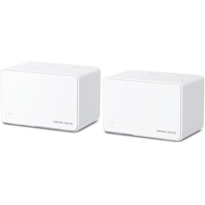 Router MERCUSYS Halo H80X 2.4 / 5 GHz (DualBand), Wi-Fi Mesh (2 szt.)