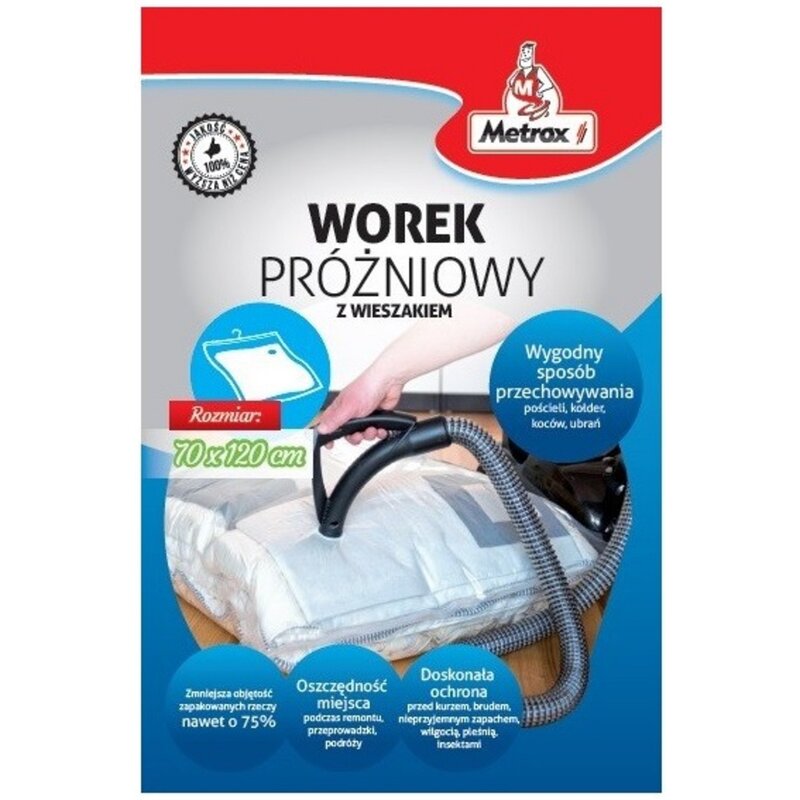 Worek próżniowy z wieszakiem METROX 1315 70cm x 120cm