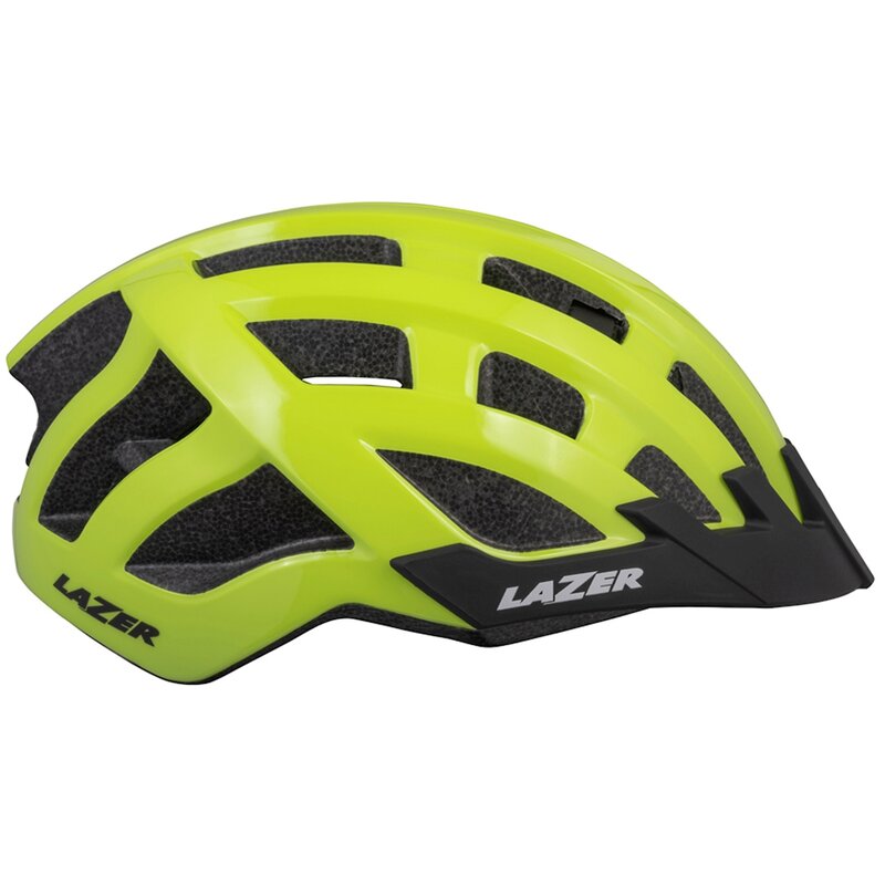 Kask rowerowy LAZER Compact DLX Żółty MTB z lampką (rozmiar 54-61)