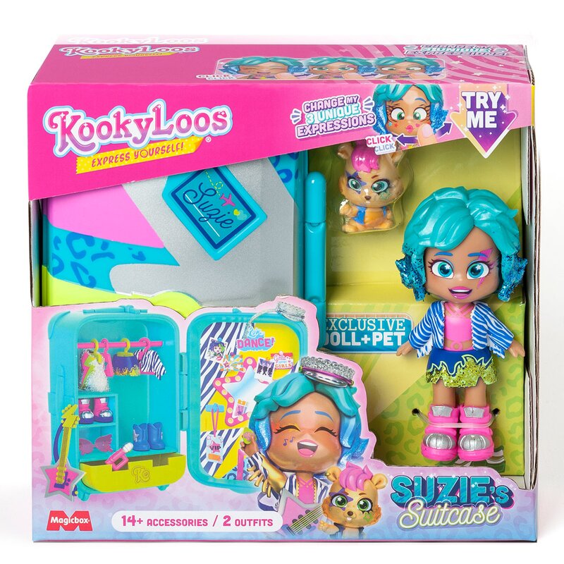 Lalka KOOKYLOOS Walizka Suzie PKLSP108IN00