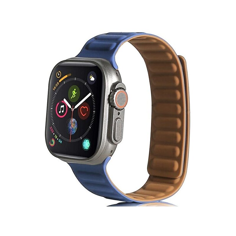 Pasek BELINE Magnetic do Apple Watch do koperty 42/44/45/49mm Niebieski